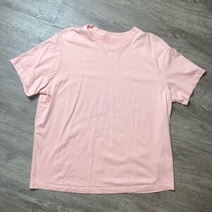 Nike Center Swoosh Short Sleeve Tee T-Shirt Pink‎